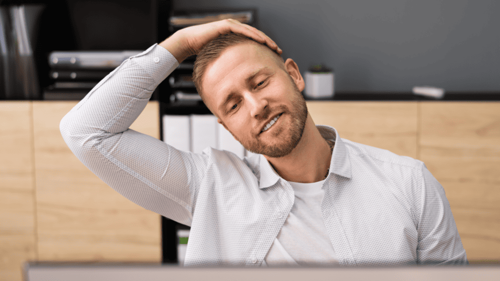beating neck and shoulder pain at your desk 1